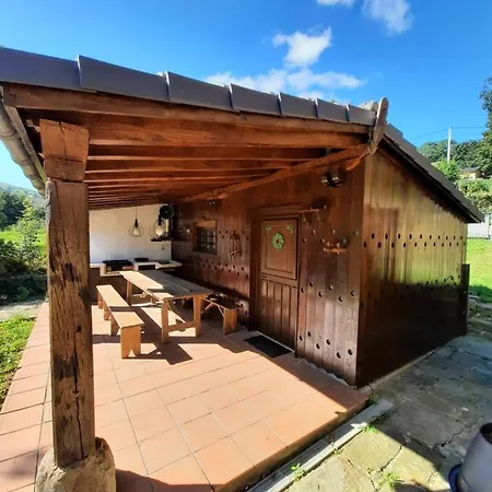 Cabana Pasiega La Quemada San Pedro Del Romeral Exterior foto